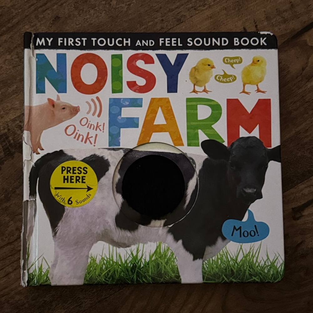 Noisy Farm Touch and Feel Sound Book